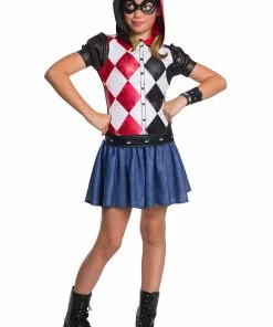 Rubies Costume Co. Inc Girls Harley Quinn Costume