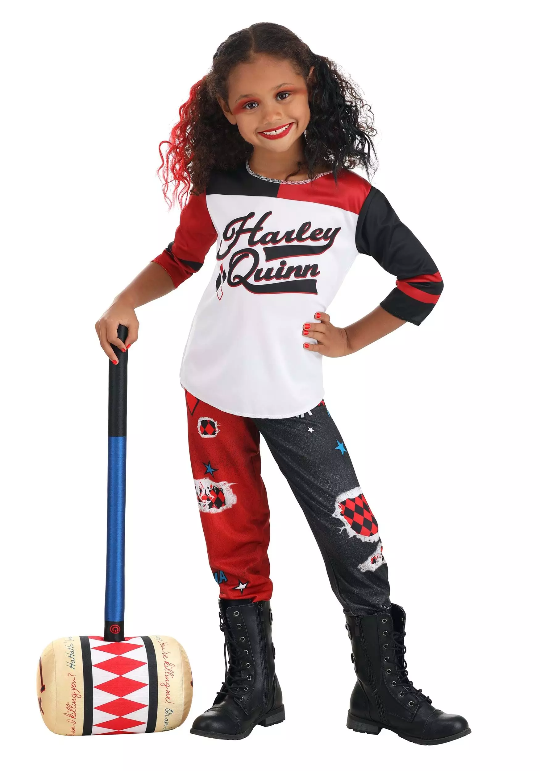 Jerry Leigh Harley Quinn Suicide Squad Costume For Children 13 Jerry Leigh Harley Quinn Suicide Squad Costume For Children - Image 11