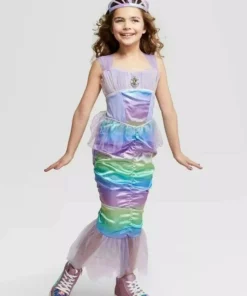 The Wholesale Group Iridescent Mermaid Kids Costume