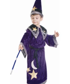 Dress Up America Kid's Magic Wizard Costume
