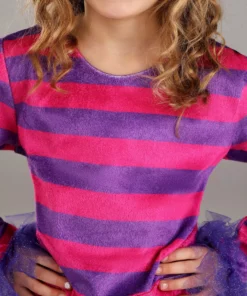 LF Products Pte. Ltd. Mischievous Cheshire Cat Costume For Girls -Wonderful Halloween Costumes Shop kids mischievous cheshire cat costume alt 4
