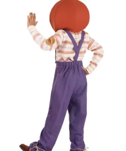 M&R TOY CO., LTD Pumpkin Scarecrow Costume For Kids -Wonderful Halloween Costumes Shop kids pumpkin scarecrow costume alt 5
