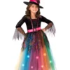 Rubies Costume Co. Inc Rainbow Spider Witch Costume For Kids -Wonderful Halloween Costumes Shop kids rainbow spider witch costume