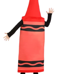 Fun Costumes Kid's Red Crayola Crayon Costume -Wonderful Halloween Costumes Shop kids red crayola crayon costume alt 4