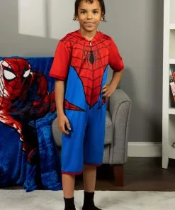 AME Sleepwear Spider-Man Romper For Kids