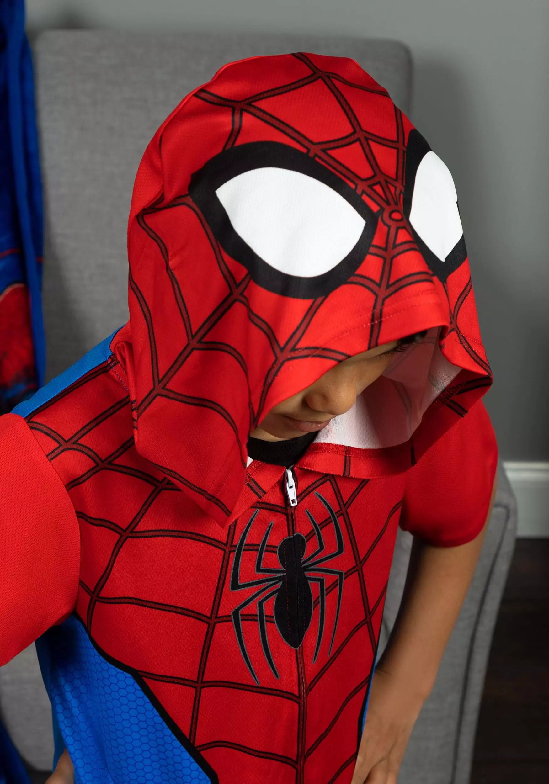 AME Sleepwear Spider-Man Romper For Kids 5 AME Sleepwear Spider-Man Romper For Kids - Image 3
