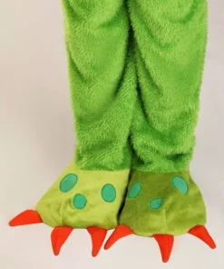 Zhenjiang Lian Yew Every Age Garment Accessories A Spotted Green Monster Kid's Costume -Wonderful Halloween Costumes Shop kids spotted green monster costume alt 7