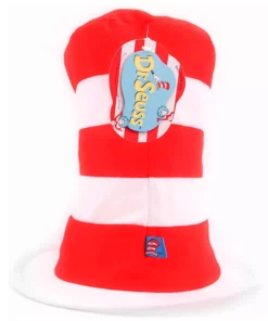 Elope Cat In The Hat Costume Hat For Kids -Wonderful Halloween Costumes Shop kids striped cat in the hat hat alt 3