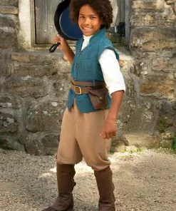 Fun Costumes Flynn Rider Costume For Kids From Disney's Tangled -Wonderful Halloween Costumes Shop kids tangled flynn rider costume alt 1