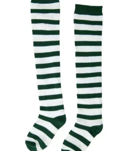 Fun Costumes Kid's White/Green Munchkin Socks