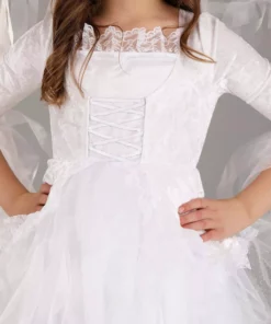 Suzhou Zhongsheng Imp & Exp Co., Ltd White Witch Kids Costume 14 Suzhou Zhongsheng Imp & Exp Co., Ltd White Witch Kids Costume -Wonderful Halloween Costumes Shop kids white witch costume alt 4