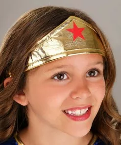 Jerry Leigh Girl's Long Sleeve Dress Wonder Woman Costume -Wonderful Halloween Costumes Shop kids wonder woman long sleeve dress costume alt 1