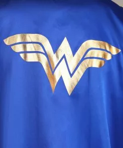 Jerry Leigh Girl's Long Sleeve Dress Wonder Woman Costume -Wonderful Halloween Costumes Shop kids wonder woman long sleeve dress costume alt 7