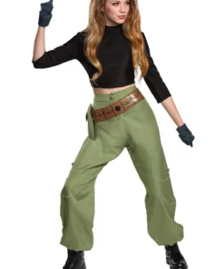 Disguise Limited Disney Kim Possible Animated Series Women's Kim Possible Costume