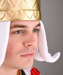 Elope King Of Hearts Costume Crown -Wonderful Halloween Costumes Shop king of hearts crown alt 1