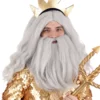 Partytime Wig Disney King Triton Beard And Wig Accessory Kit