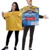 Morris Costumes Kraft Singles Cheese Costume For Adults -Wonderful Halloween Costumes Shop kraft single couples costume