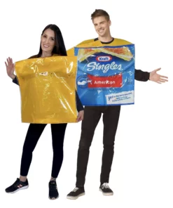 Morris Costumes Kraft Singles Cheese Costume For Adults