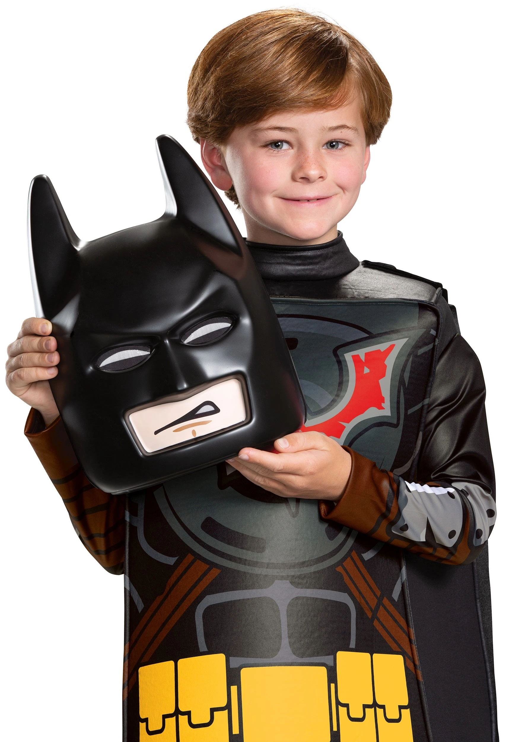 Disguise Kid's Lego Movie 2 Batman Deluxe Costume 4 Disguise Kid's Lego Movie 2 Batman Deluxe Costume - Image 2