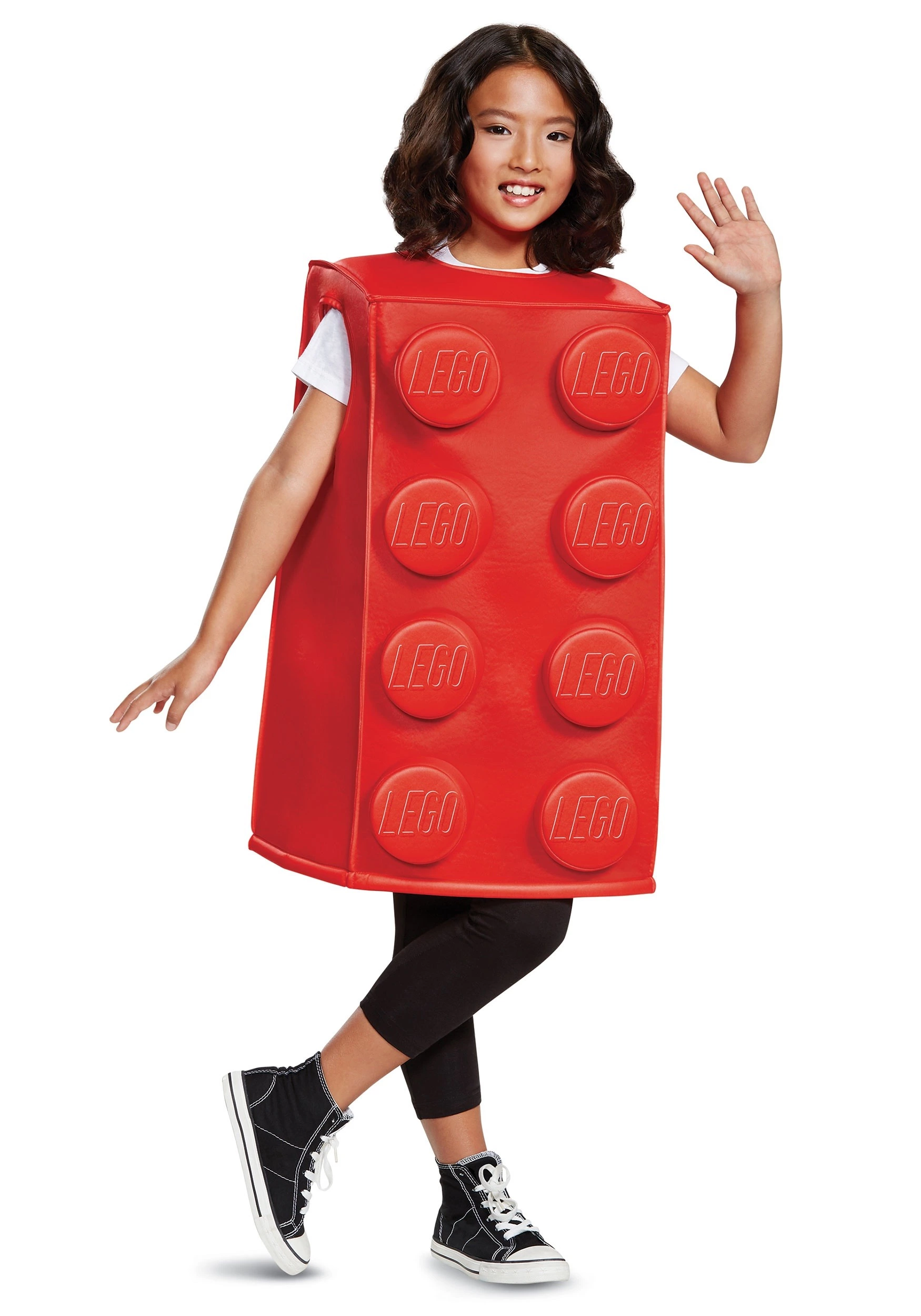 Disguise Lego Red Brick Costume For Kids 4 Disguise Lego Red Brick Costume For Kids - Image 2