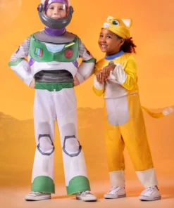 Disguise Toddler/Kid's Lightyear Space Ranger Deluxe Costume -Wonderful Halloween Costumes Shop lightyear child space ranger deluxe costume alt 2