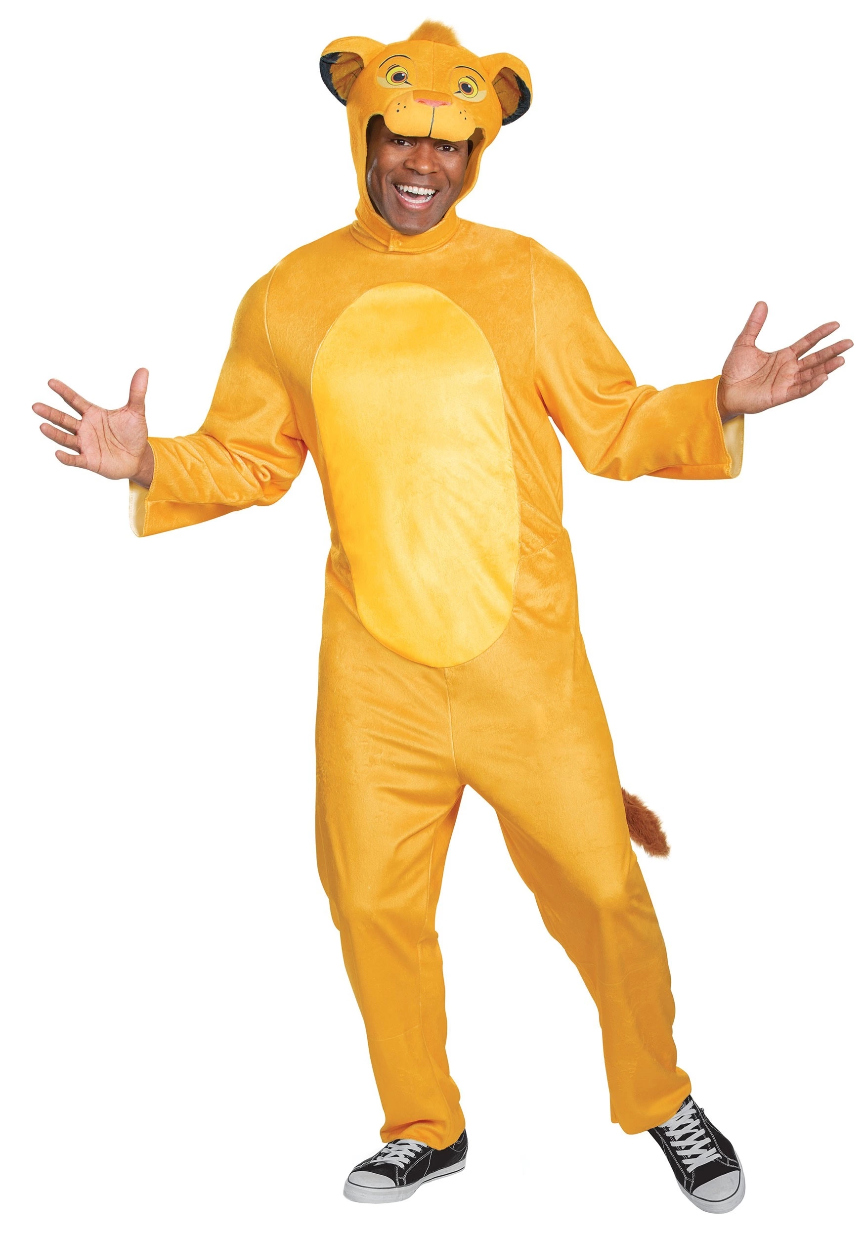 Disguise Limited Lion King Animated Simba Jumpsuit Adult Costume 3 Disguise Limited Lion King Animated Simba Jumpsuit Adult Costume