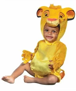 Disguise Lion King Infant Simba Costume -Wonderful Halloween Costumes Shop lion king infant simba costume alt 2