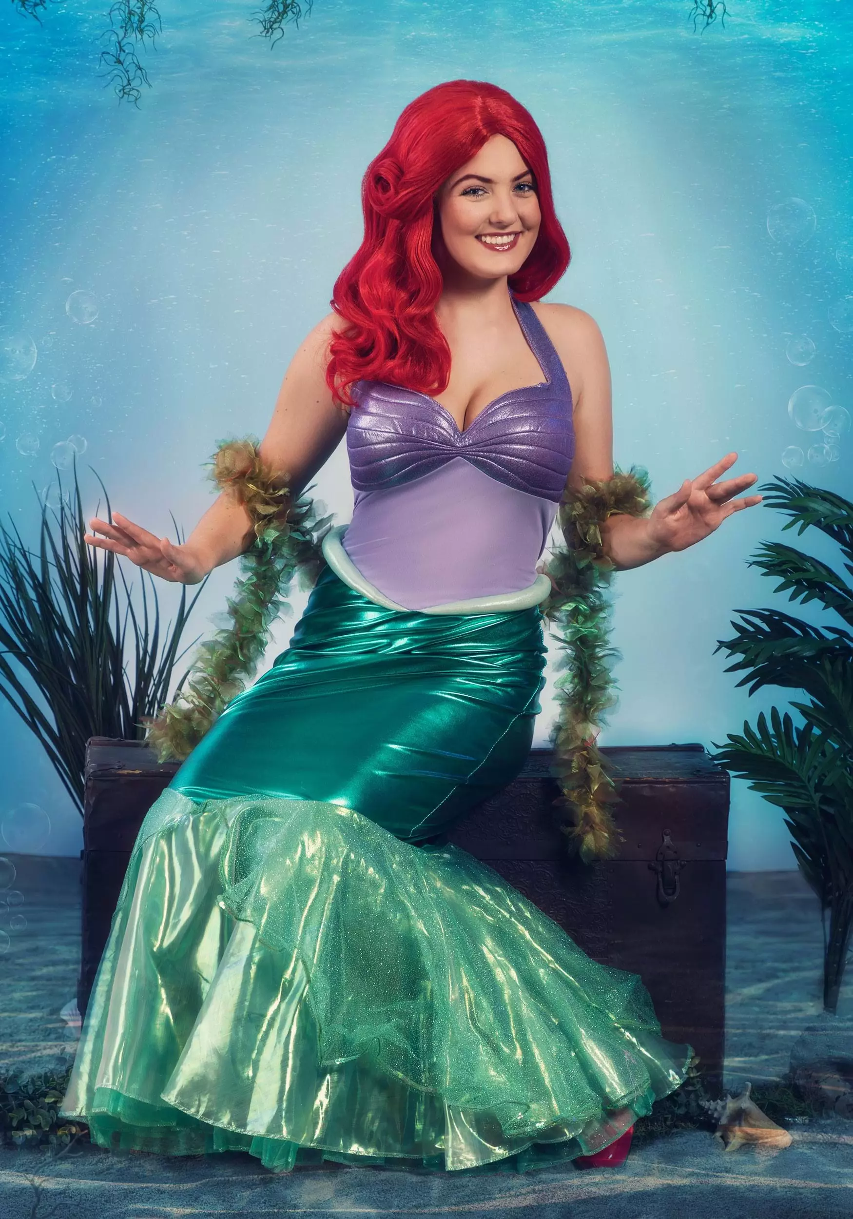 Disguise Limited Deluxe Disney Little Mermaid Ariel Women's Costume 3 Disguise Limited Deluxe Disney Little Mermaid Ariel Women's Costume