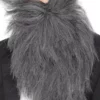 Smiffys Long Grey Beard And Mustache -Wonderful Halloween Costumes Shop long grey beard and mustache