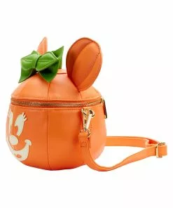 Disney Glow Face Loungefly Pumpkin Minnie Figural Crossbody Bag -Wonderful Halloween Costumes Shop loungefly disney glow face pumpkin minnie figural alt 2