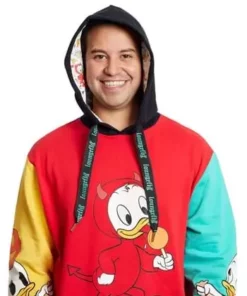 Loungefly Disney Huey, Dewey, And Louie Adult Halloween Hoodie -Wonderful Halloween Costumes Shop loungefly disney huey dewey louie halloween un alt 4