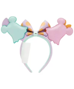 Women's Loungefly Disney Pastel Ghost Minnie And Mickey Ears Headband -Wonderful Halloween Costumes Shop loungefly disney pastel ghost minnie and mickey headband alt