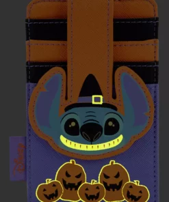 Loungefly Disney Lilo And Stitch Glow Halloween Candy Card Holder -Wonderful Halloween Costumes Shop loungefly disney stitch glow halloween card holder alt 3