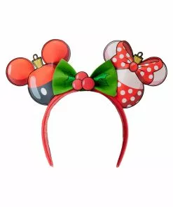 Loungefly Mickey Minnie Ornament Headband