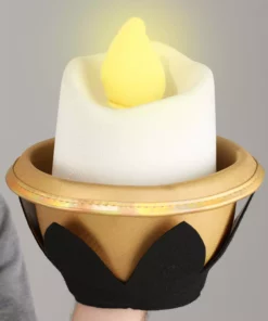 Elope Disney Lumiere Costume Kit For Adults 7 Elope Disney Lumiere Costume Kit For Adults -Wonderful Halloween Costumes Shop lumiere costume kit alt 2