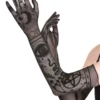 AMSCAN Long Sheer Lunar Witch Gloves -Wonderful Halloween Costumes Shop lunar witch long sheer gloves