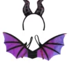 Elope Maleficent Dragon Horns Headband & Wings Accessory Kit
