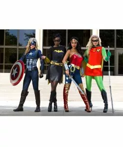 Rubies Costume Co. Inc Captain America Women's Costume 23 Rubies Costume Co. Inc Captain America Women's Costume -Wonderful Halloween Costumes Shop marvel captain america womens costume alt10