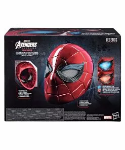 Hasbro Marvel Legends Series Spider-Man Iron Spider Electronic Helmet -Wonderful Halloween Costumes Shop marvel spider man iron spider electronic helmet alt 10