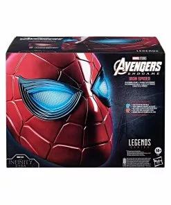 Hasbro Marvel Legends Series Spider-Man Iron Spider Electronic Helmet -Wonderful Halloween Costumes Shop marvel spider man iron spider electronic helmet alt 9