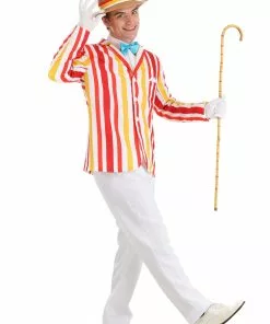 Fun Costumes Mary Poppins Bert Jacket Costume For Men -Wonderful Halloween Costumes Shop mary poppins bert jacket costume alt 9