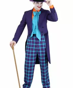 Guangzhou Fashion Travelling Goods Co. Ltd Men's 1989 Batman Joker Hat -Wonderful Halloween Costumes Shop mens 1989 batman joker suit hat alt 3