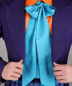 Haizhilan Garment CO., LTD Men's 1989 Batman Joker Overcoat -Wonderful Halloween Costumes Shop mens 1989 batman joker suit overcoat alt 2