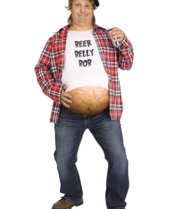 Fun World Men's Beer Belly Bob Costume