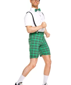 MUSIC LEGS Classroom Nerd Costume For Men