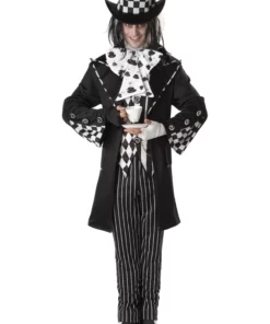 California Costume Collection Dark Mad Hatter Costume For Men