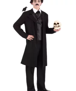 Fun Costumes Edgar Allan Poe Costume For Men