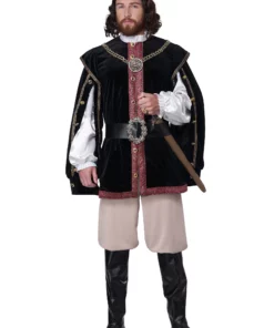 California Costume Collection Men's Elizabethan King Costume
