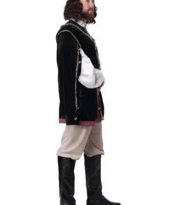California Costume Collection Men's Elizabethan King Costume -Wonderful Halloween Costumes Shop mens elizabethan king costume alt 4