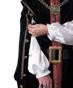 California Costume Collection Men's Elizabethan King Costume -Wonderful Halloween Costumes Shop mens elizabethan king costume alt 6